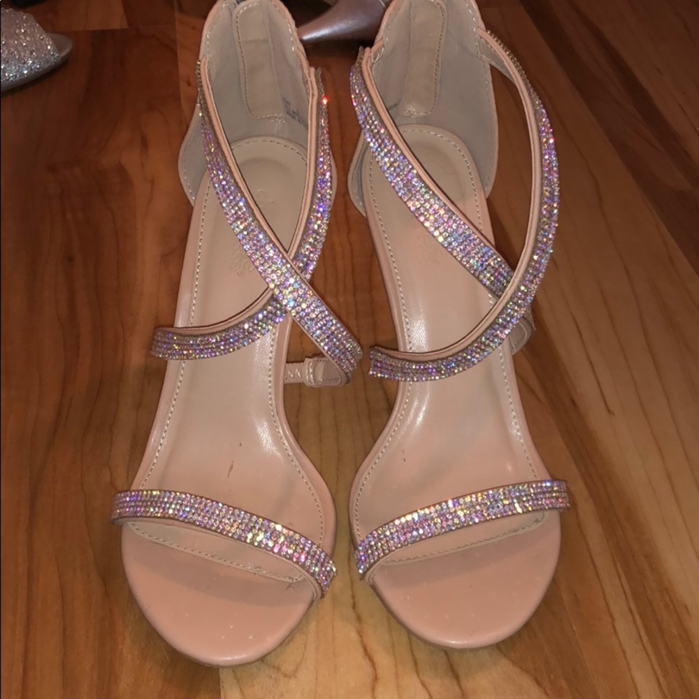 sparkly heels